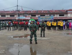 Kodim 1204/Sanggau Laksanakan Kerja Bakti Dalam Rangka Memperingati Hari Juang Kartika Ke-80