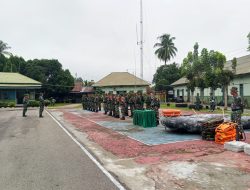 Apel Kesiapsiagaan Bencana Digelar Di Lapangan Kodim 1204/Sanggau