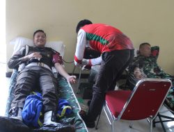 Kodim 1204/Sanggau gelar Donor Darah Dalam Rangka Hari Juang kartika Ke-80