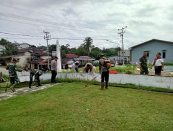 Kodim 1209/Bengkayang Gelar Karya Bakti di TMB, Dalam Rangka Peringati Hari Juang TNI AD