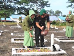 Ziarah Rombongan Hari Juang TNI AD Ke-80 Tahun 2025 Di Kabupaten Sintang