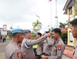 Kasipropam Polres Ketapang Pimpin Gaktiblin Tekankan Kerapian Dan Kedisiplinan Anggota