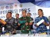 Pangdam XII/Tpr Hadiri Konferensi Pers Penindakan Rokok Ilegal Asal Kamboja Oleh TNI Dan Bea Cukai