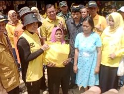 Meriah! Kunker Elita Budiati Ke Desa Mayang Cisalak Subang Disambut Seruan Anak -Anak SD,”SUBANG NGABRET CISALAK LUMPAT”