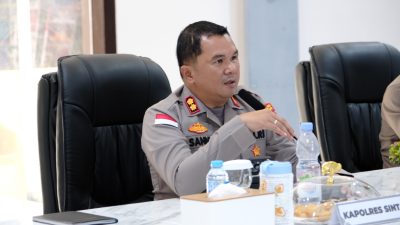 Polres Sintang Gelar Latpra Ops Lilin Kapuas 2025 Kapolres Tekankan Kesiapan Personel