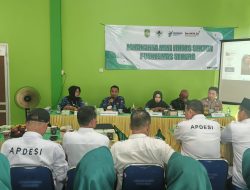 Danramil 07/Teluk Keramat Hadiri Lokakarya Mini Bidang Kesehatan Wilayah Binaan