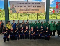 Danrem 121/Abw Berikan Apresiasi Kepada Tim Volly Persit Jajaran Koorcab Rem 121 PD XII/Tpr Yang Berhasil Meraih Juara Lomba Volly Persit Dalam Rangka Hari Ibu Ke-97 Tahun 2025