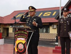 Upacara Hari Bela Negara Ke-77 Digelar Di Polres Melawi Kapolres Bacakan Amanat Presiden