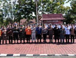 Polres Sintang Gelar Apel Pasukan Operasi Lilin Kapuas 2025 Jelang Perayaan Natal Dan Tahun Baru