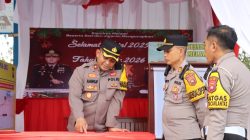 Waka Opsres Melawi Cek Kesiapan Pos Ops Lilin Kapuas 2025 Jelang Nataru
