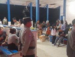 Kapolres Melawi Sapa Langsung Penumpang Bus Di Terminal Sidomulyo