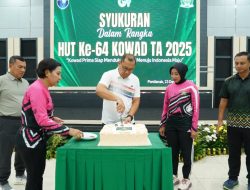 HUT ke-64 Kowad Pangdam XII/Tpr Minta Prajurit Wanita Jadi Srikandi Yang Adaptif Dan Inovatif