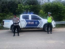 Satgas Ops Terpusat Lilin Kapuas – 2025 Pastikan Tidak Ada Aksi Membahayakan Di Jembatan Melawi II