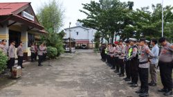 Kapolres Melawi Menekankan Humanis Dalam Pengamanan Nataru