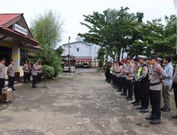 Kapolres Melawi Menekankan Humanis Dalam Pengamanan Nataru