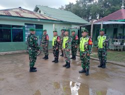 Jelang Perayaan Malam Natal 2025 Koramil 06/Selakau Siagakan Personel Amankan Tempat Ibadah