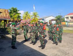 Jelang Perayaan Malam Natal Kodim 1209/Bengkayang Siagakan Pengamanan Tempat Ibadah