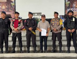 Polres Sintang Bersama Brimob Sterilisasi Sejumlah Gereja Jelang Ibadah Malam Natal 2025