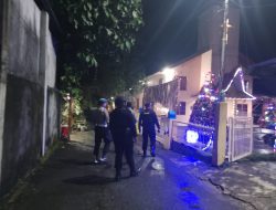Polres Sintang Bersama Brimob Gelar Patroli Tempat Ibadah Jelang Natal 2025 Dan Tahun Baru 2026