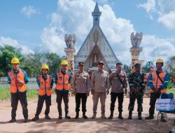 Pengamanan Ibadah Misa Natal Di Gereja Paroki Maria Ratu Pencinta Damai Air Upas Berjalan Aman Dan Kondusif