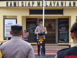 Kapolres Ketapang Pimpin Apel Kesiapan Pengamanan Ibadah Dan Perayaan Natal Dalam Ops Lilin Kapuas 2025