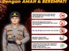 Kapolres Melawi Ajak Masyarakat Sambut Tahun Baru 2026 Dengan Kepedulian Dan Menjaga Kamtibmas