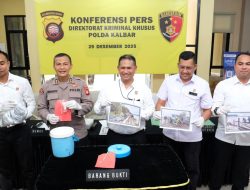 Ditreskrimsus Polda Kalbar Intensifkan Penindakan Peti Di Aliran Sungai Berhasil Ungkap 7 kasus Dengan 10 Tersangka