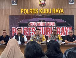 Sepanjang 2025 Polres Kubu Raya Tangani 58 Kasus Narkoba Dan Catat Kenaikan Laka Lantas