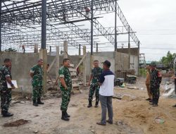 Kawal Kualitas Pembangunan KDKMP Tim Verifikasi Itdam XII/Tpr Tinjau Kodim 1208/Sambas