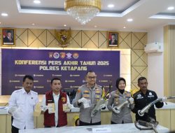 Polres Ketapang Gelar Konferensi Pers Akhir Tahun Paparkan Keberhasilan Pengungkapan Kasus Tindak Pidana Sepanjang Tahun 2025