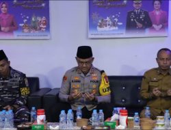 Sambut Malam Tahun Baru 2026 Polres Ketapang Bersama Forkopimda Gelar Doa Bersama Untuk Solidaritas Bencana Sumatera Dan Aceh