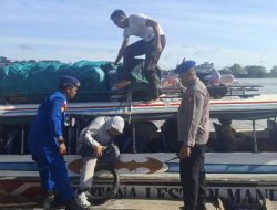 Pastikan Keselamatan Pemudik Sub Satgas Polair Perketat Pengamanan Dermaga Jalur Air Pasca Tahun Baru 2026