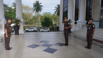 Kajati Kalbar Pimpin Apel Kerja Perdana 2026 Tekankan Profesionalisme Dan Integritas Jaksa