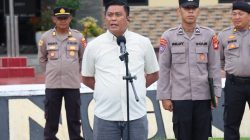 AKP Ambril, S.H., M.A.P, Pamit Kepada Personel Polres Melawi