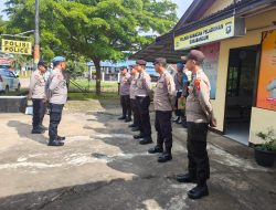 Kasipropam Polres Ketapang Pimpin Gaktiblin Di Polsek Jajaran