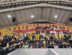 Lautan Penonton Padati GOR Terpadu Ayani Pontianak Dukungan Untuk Popsivo Polwan Pecah Di Proliga 2026