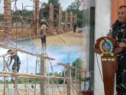 Danrem 121/Abw Perintahkan Jajarannya Untuk Lakukan Pengawasan Dalam Pembangunan Koperasi Desa Kelurahan Merah Putih Di wilayah