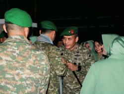 Danrem 121/Abw Hadiri Acara Pengantaran Pangdam XII/Tanjungpura Di Makodam