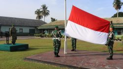 Kodim 1204/Sanggau Menggelar Upacara Bendera 