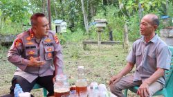 Kapolres Melawi Kunjungi Peternakan Madu Kelulut  Ratu Madu Borneo