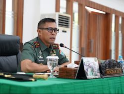 Pangdam XII/Tpr Tekankan Profesionalisme Dalam Entry Briefing Perdana
