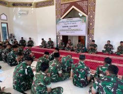 Kodim 1204/Sanggau Gelar Doa Bersama Dalam Rangka Memperingati Isra Miraj Nabi Muhammad Saw Tahun 1447H/2026