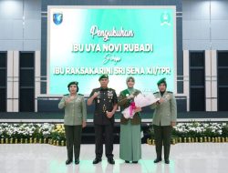 Pangdam XII/Tpr Kukuhkan Ny. Uya Novi Rubadi Sebagai Ibu Raksakarini Sri Sena