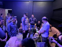 Kabag Ops Polres Ketapang Pimpin Patroli Penertiban Tempat Hiburan Malam Di Kecamatan Air Upas