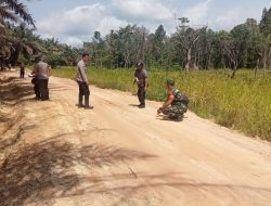 Kodim 1209/Bengkayang Dampingi Monitoring Dan Evaluasi Pembangunan Desa