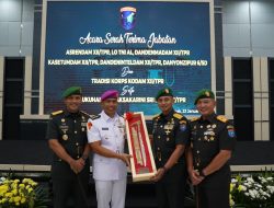 Danrem 121/Abw Hadiri Upacara Serah Terima Jabatan Dan Tradisi Pejabat Lingkungan Kodam XII/Tanjungpura