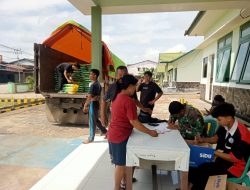 Jaga Stabilitas Harga Koramil 1204-11/Tayan Hulu Dan Bulog Gelar Gerakan Pangan Murah