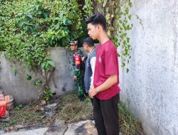 Babinsa Pasiran Dampingi DLH Singkawang Tindaklanjuti Aduan Warga Terkait Bau Limbah