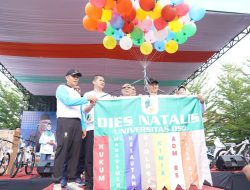 Pererat Sinergi Dengan Akademisi Pangdam XII/Tpr Meriahkan Jalan Santai HUT Ke-6 Universitas OSO Pontianak