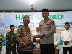 Kapolres Ketapang Hadiri Penutupan Lomba Dan Pembagian Hadiah Harlah Ke-24 Ponpes Hidayaturrahman